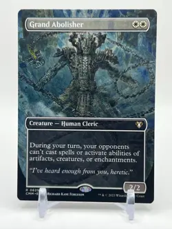 Grand Abolisher (Borderless) - Commander Masters - REG - #0625 - MTG - Image 1