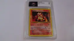 VINTAGE GRADED 7 ORIGINAL MAGMAR 1999 POKEMON CARD NICE RARE - Image 1