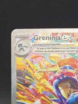 Pokemon TCG Greninja ex 214/167 - Twilight Masquerade Special Illustration Rare - Image 4