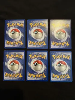 Original Vintage WOTC 1999 Pokemon Cards 1999 Starters Jungle PLAYED - Image 4