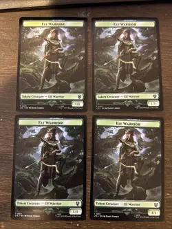 MTG - 4 x Hornet Queen - Playset - Lord of the Rings - LOTR - NM + tokens - Image 4