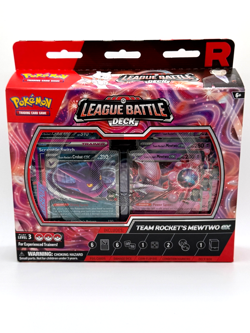 Pokemon TCG Team Rocket’s Mewtwo ex League Battle Deck Sealed New - Image 1