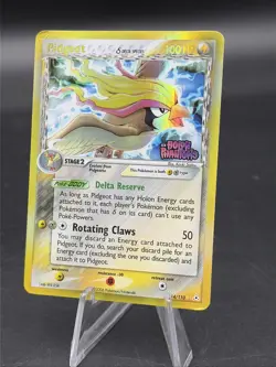 Pokemon TCG Holon Phantoms Delta Species Reverse Holo Pidgeot #14/110 - LP - Image 1