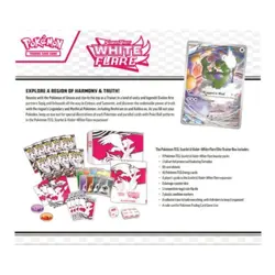 2025 POKEMON White Flare ETB Elite Trainer Box Sealed Brand New - Image 3
