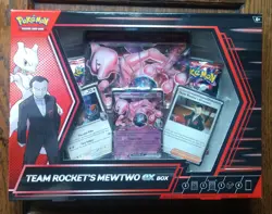 POKEMON TEAM ROCKET MEWTWO EX BOX - FACTORY SEALED - Image 1