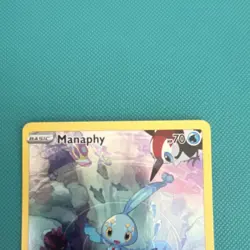 Pokemon Manaphy GG06/GG70 Crown Zenith Galarian Gallery Holo Ultra Rare 70 HP - Image 3