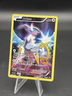 Pokemon TCG Arceus Full Art Holo Black Star Promo Card XY116 - Image 1