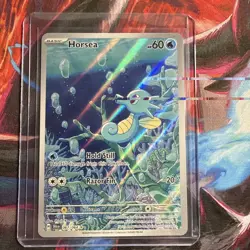 Horsea 067/064 Sv: Shrouded Fable Holo Illustration Rare Pokemon TCG NM - Image 1
