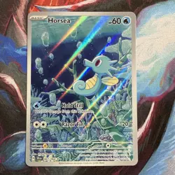 Horsea 067/064 Sv: Shrouded Fable Holo Illustration Rare Pokemon TCG NM - Image 2