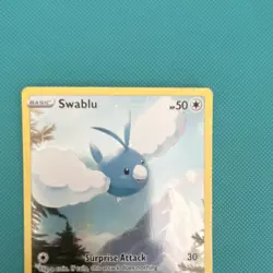 Pokemon Swablu GG27/GG70 Crown Zenith Galarian Gallery Holo Ultra Rare 50 HP - Image 3
