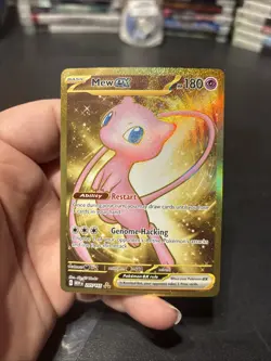 Pokemon Mew EX 205/165 Scarlet and Violet 151 Near Mint Condition - Image 3
