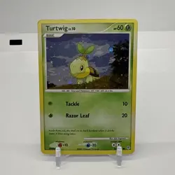 Turtwig 103/130 Diamond & Pearl Common Pokemon Holo MP - Image 1
