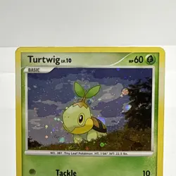 Turtwig 103/130 Diamond & Pearl Common Pokemon Holo MP - Image 2