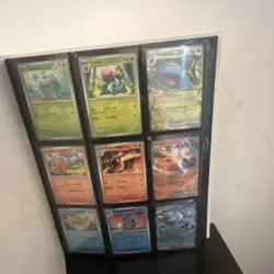 Pokemon TCG Scarlet & Violet 151 9-Pocket Binder Mew Multicolor Elastic Strap - Image 4