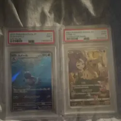 PSA Graded 2023 Japanese Pokemon SV2a/CSM2b Wartortle 171 & Mimikyu 151 CS - Image 1