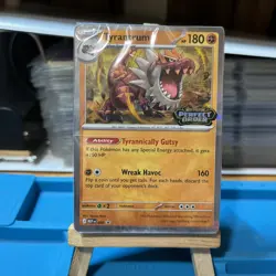 Pokemon TCG Perfect Order Build & Battle Stamped Promo Tyrantrum New Sealed Deck - Image 1