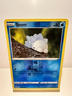Snom 084/264 Common Fusion Strike Pokemon Reverse Holo Near Mint - Image 1