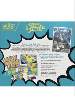 Pokemon TCG Mega Evolution: Ascended Heroes Elite Trainer Box - Image 2
