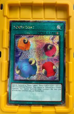 Yu-Gi-Oh! Scapegoat MP24-EN008 2020 Tin 1st Ed Holo Secret Rare Spell Konami - Image 1