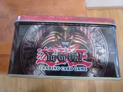 VTG Yu-gi-oh! 1996 Vintage Collectable Tin & Lid Dark Magician Empty - Image 4