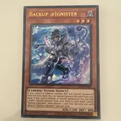 Backup @Ignister Yu-Gi-Oh ALIN-EN002 1st Edition Ultra Rare NM - Image 1