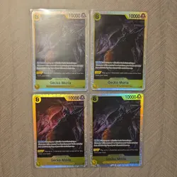 One Piece CCG Gecko Moria OP14-104 Playset (4 Cards) English M/NM - Image 1