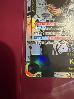 Koby Manga Alt Art EB04-044 One Piece Adventure on Kami's Island Foil - Image 2