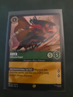 Disney Lorcana TCG Reign of Jafar - Raya Infiltration Expert 100/204 Legendary - Image 1