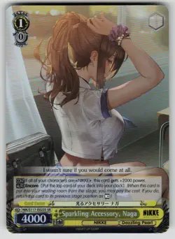 Sparkling Accessory, Naga (SR) NIKKE NIK/S117-E022S SR NM Weiss Schwarz - Image 1