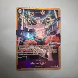 Mamaragan OP15-078 ALT ART SR One Piece Card Game Sky Island AA Near Mint Foil - Image 1