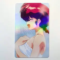 Ranma ½ Sexy Doujin Waifu Girl Lewd Anime Art Goddess Card - Image 1