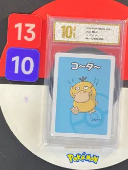 PSYDUCK OLD MAID PLAYING CARDS 2019 JAPANESE Grade10 - Image 1