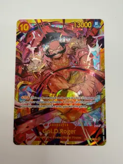 Gol D Roger OP09-118 SEC One Piece Card Game Secret Rare OP09 NM - Image 1