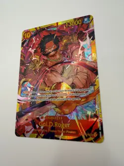 Gol D Roger OP09-118 SEC One Piece Card Game Secret Rare OP09 NM - Image 2
