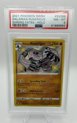 3 Pokemon PSA Graded Cards, Ultra Rare, Shining Fates and Celebrations, MINT! - Image 2