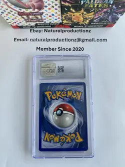 Pokemon Card Blastoise Base Set Rare Holo CGC 7.5 WOTC 1999 2/102 Rare TCG - Image 3