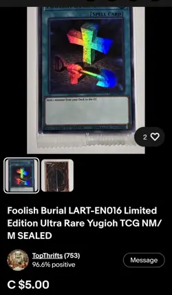 Yugioh TCG Card Lot ×6 Total - Image 3