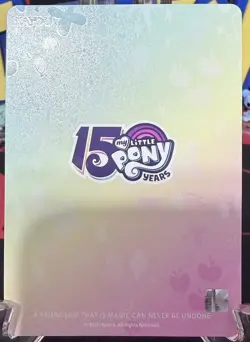 My Little Pony Trading Card 15 Years Rarity Generosity Kayou MLPME02SC004L5 Foil - Image 4