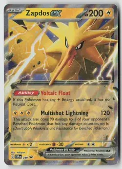Zapdos ex - 049 - SV: Scarlet & Violet Promo Cards Holo - PTCG - Image 1