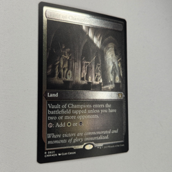 MISPRINT ETCHED FOIL VAULT OF CHAMPIONS COMMANDER MASTERS NM MTG - Image 3