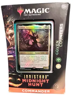 Magic MTG Coven Counters Innistrad Midnight Hunt Commander Deck NIB FREE SHIP - Image 1