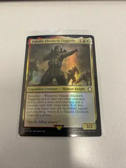 Paladin Elizabeth Taggerdy [New, Near Mint] *Foil* {Fallout MTG} - Image 1