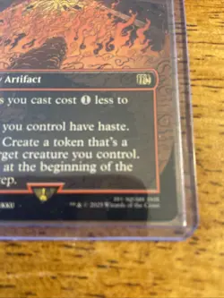 The Fire Crystal (Borderless) Final Fantasy Magic The Gathering MTG - Image 3