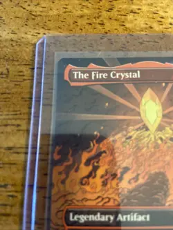 The Fire Crystal (Borderless) Final Fantasy Magic The Gathering MTG - Image 5