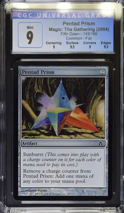 PENTAD PRISM Fifth Dawn Foil C CGC 9 Q++ MTG [Nostalgium] - Image 1