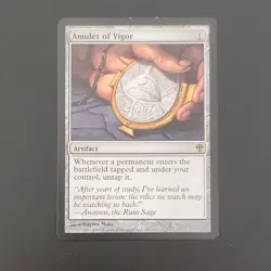 Wizards of the Coast Amulet of Vigor Artifact Warren Mahy English - Image 1