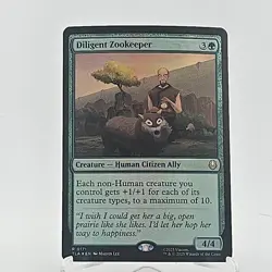 Diligent Zookeeper (Foil) 0171 (R) MTG Avatar: The Last Airbender (TLA) - Image 1