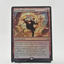 FOIL FIREBENDER ASCENSION x1 mtg NM The Last Airbender 1 Rare - Image 1