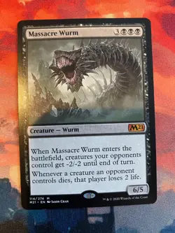 MTG Core Set 2021 Massacre Wurm - Image 1