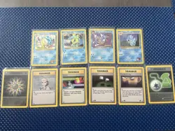 Pokemon TCG Holo Gyarados, Misty's, Giovanni's, Dark Gyarados Gym Challenge Lot - Image 1